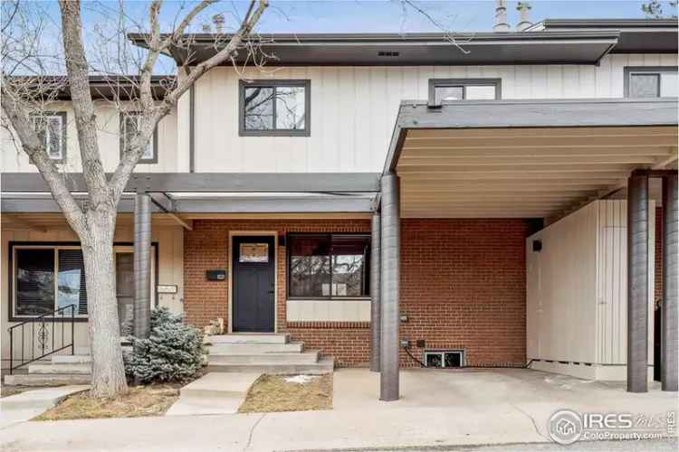 Rent South Boulder Townhome with 3 Bedrooms and Modern Features