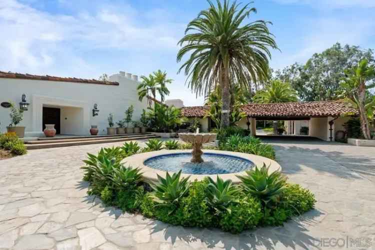 Buy Ranch Style Estate in Rancho Santa Fe with Luxury Features