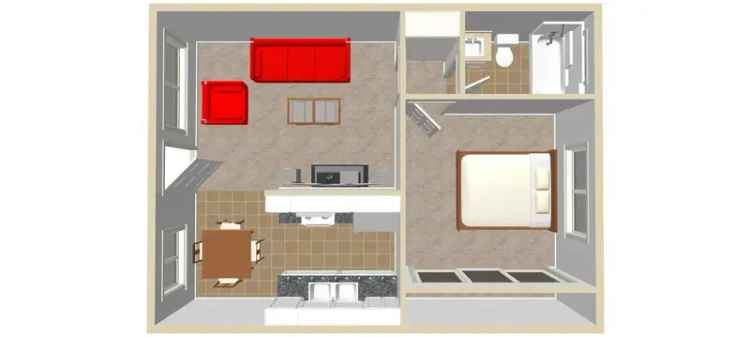 Rent Upgraded Apartments in Bellflower with All Utilities Included