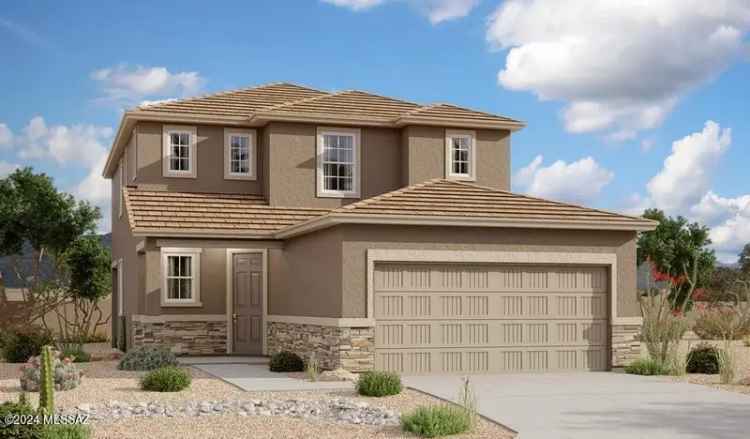 Buy Two Story House in Palm Plan with Flex Room and Covered Patio