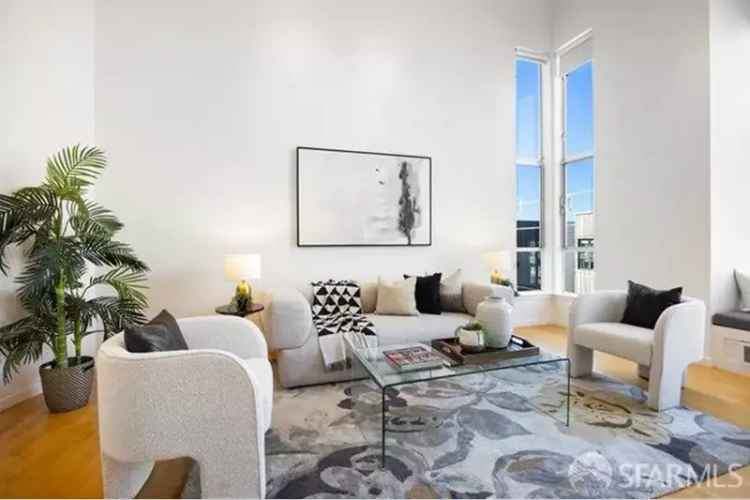 Buy Loft Style Condo in Potrero Hill with Stunning City Views and Garden