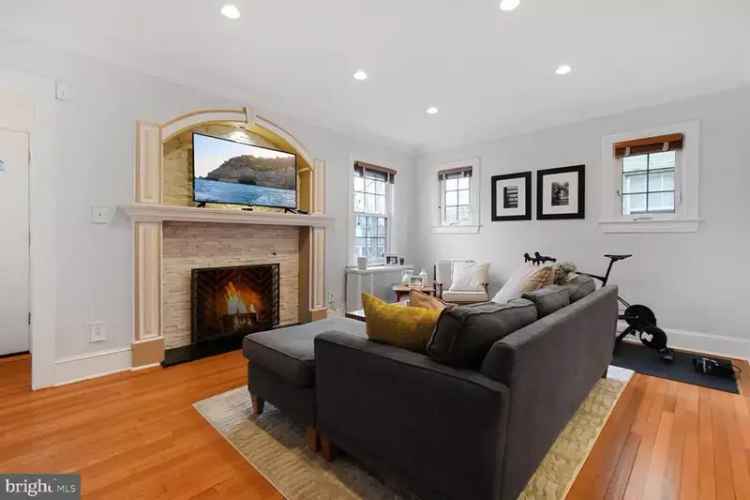 Just Listed Buy Home in Chevy Chase DC Updated 3BR 3BA with Family Room