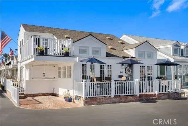 House For Sale in 60, Beach Drive, Newport Beach, California