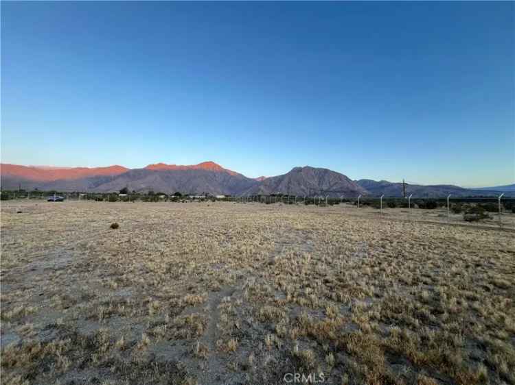 Land For Sale in Borrego Springs, California