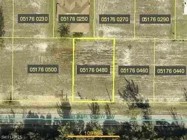 Land For Sale in 4121, Kismet Parkway West, Cape Coral, Florida