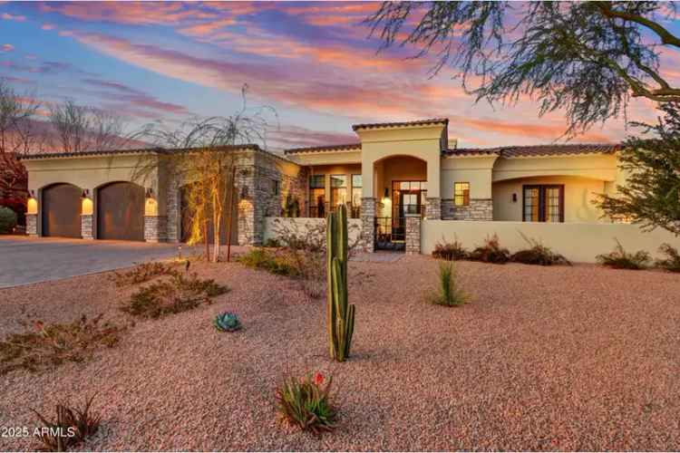 Luxury home for rent in Tonto Verde golf community with stunning features