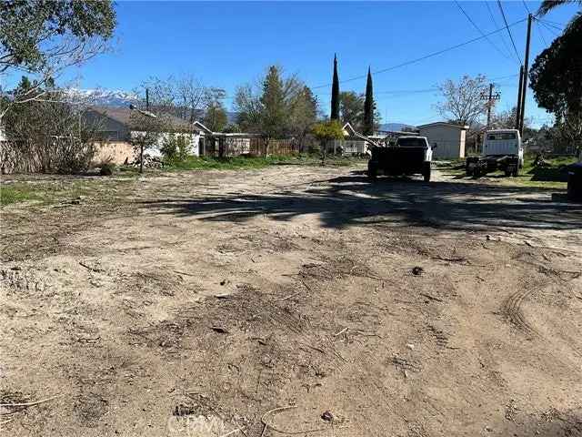 Land For Sale in 143, North Wateka Street, San Jacinto, California