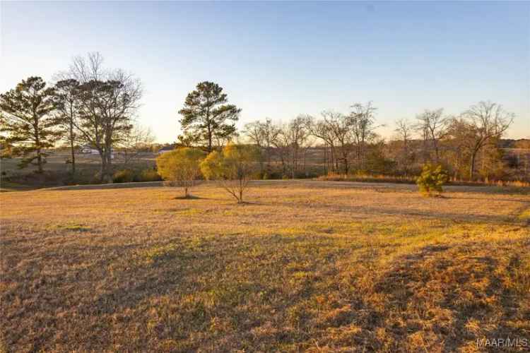 Buy Land in Enterprise Alabama with Pond and Open Space for Dream Home