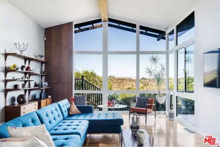 Buy Mid Century Home in Topanga Canyon with Guest Units and Outdoor Oasis