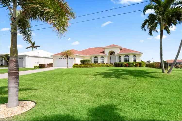 Buy Gulf Access Home with Pool Spa in SW Cape Coral