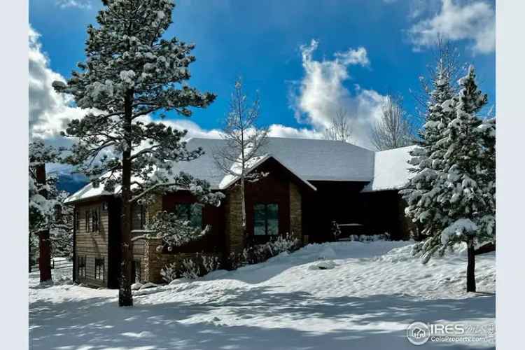 Buy Luxury Ranch Home with Mountain Views in Estes Park Colorado