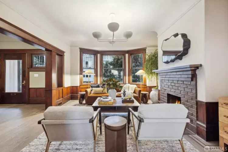 Buy Classic Residence in Eureka Valley with City Views and Garden