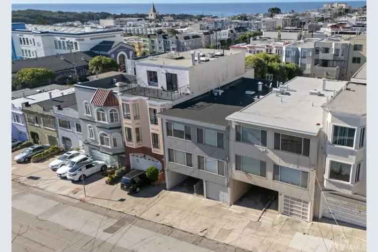 Buy Apartment Building in Outer Richmond with Four Units and Garage