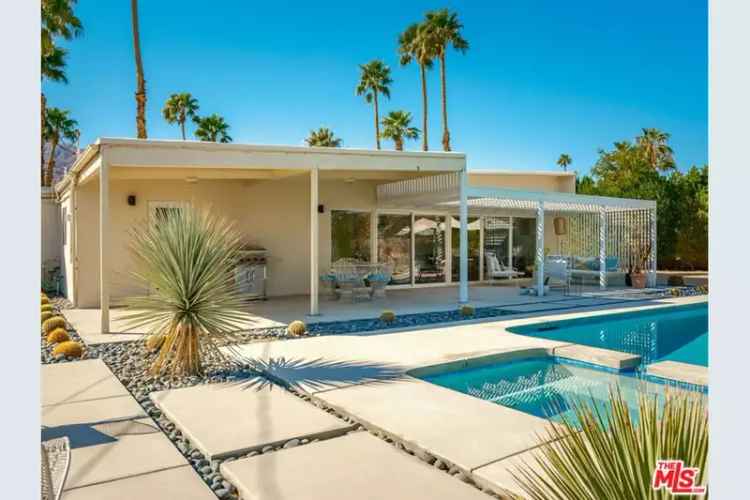 Rent Mid Century Alexander Home in Racquet Club Estates with Pool and Spa