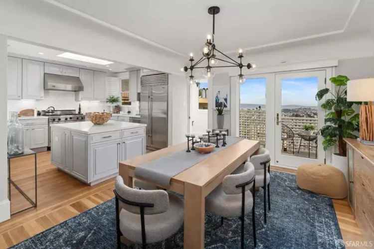 Buy Mediterranean Home with Stunning Views in Corona Heights