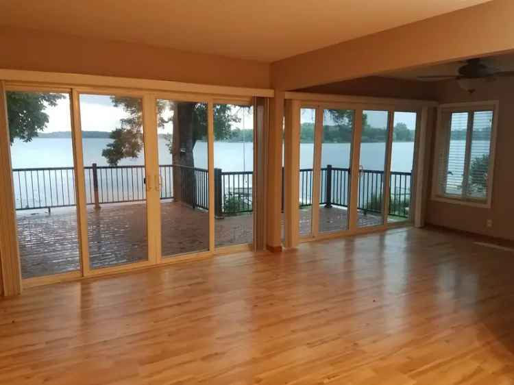 Rent Beautiful Lakefront House with Deck and Private Yard