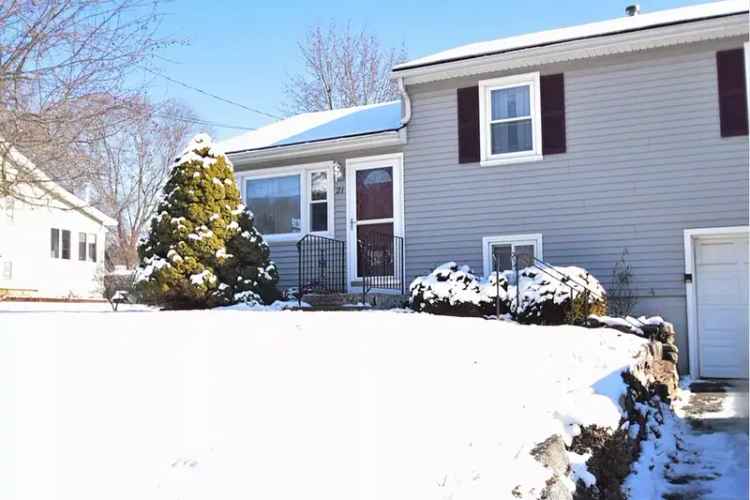 Split level home for sale with fenced backyard