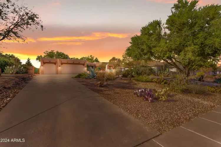 Buy Custom Santa Fe Home with Golf Course Views and 3 Car Garage