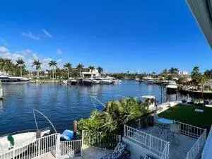 Rent Waterfront Renovated One Bedroom Apartment in Pompano Harbor