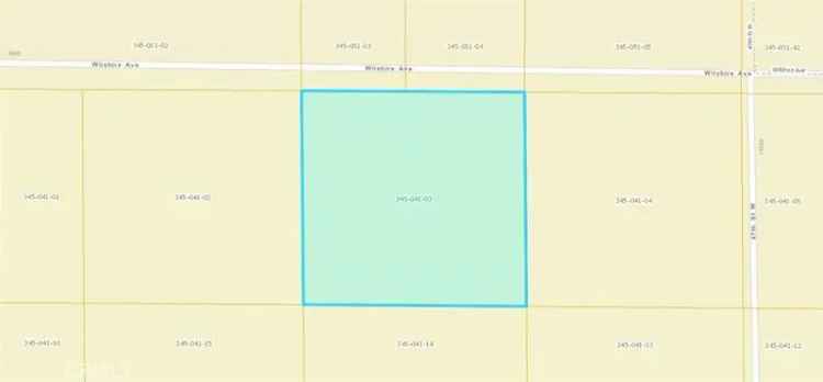 Land For Sale in Mojave, California