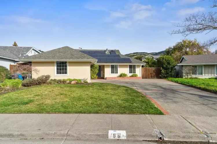 Buy Classic San Marin Home with Spacious Flex-Space and Solar Systems