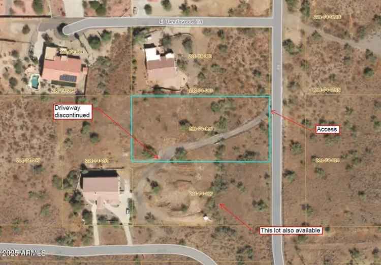 Buy Desert Land in Desert Hills with Stunning Views and Driveway Access