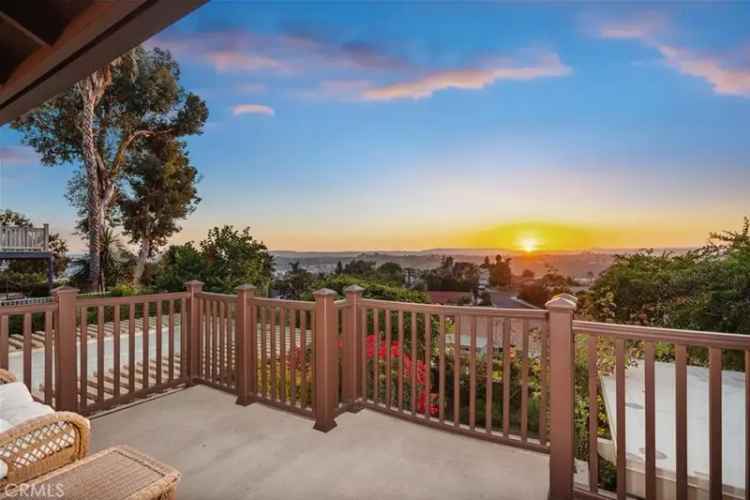 Buy Stunning Home with Panoramic Views in Mission Viejo with Backyard Oasis