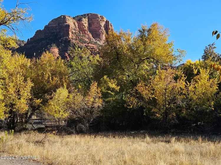 Buy Land in Oak Creek Green Belt with Beautiful Red Rock Views