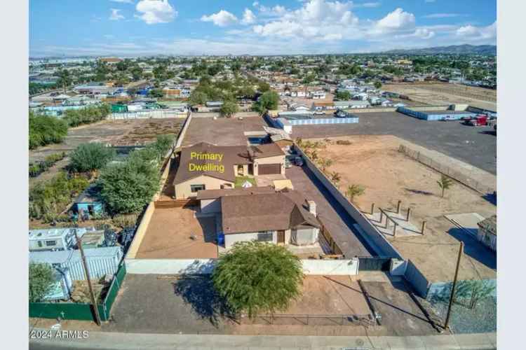 Investment Opportunity Buy Property Near Downtown Phoenix with Two Dwellings