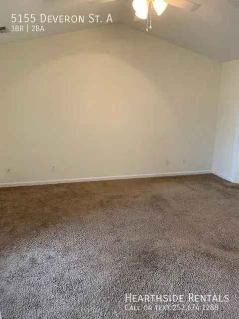 Rent Duplex Apartment in Greenville with Spacious Living and Backyard