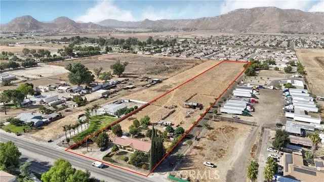 Land For Sale in 492, South Sanderson Avenue, San Jacinto, California