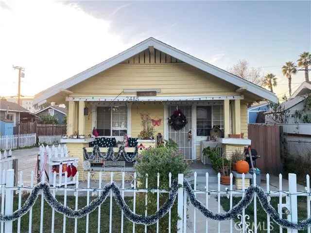 House For Sale in 2485, Pasadena Avenue, Long Beach, California