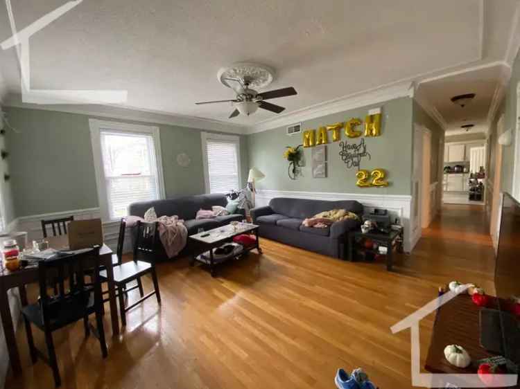 Rent Four Bedrooms Home in Lower Allston with Modern Kitchen and Yard