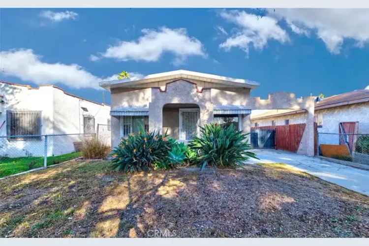 Fixer-Upper Buy Opportunity 4 Bedroom Home in Los Angeles