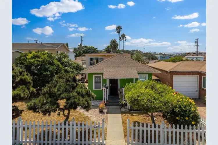 Buy House and Fourplex in Ocean Beach with Rental Potential