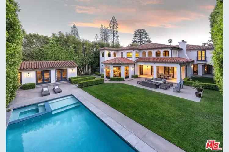 Rent Mediterranean Villa in Beverly Hills with Pool and Guest House