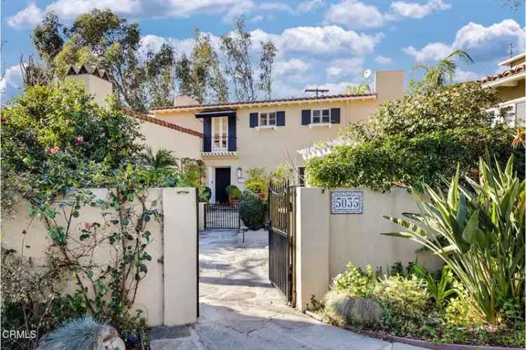 Buy Spanish Revival estate in La Canada Flintridge with breathtaking views