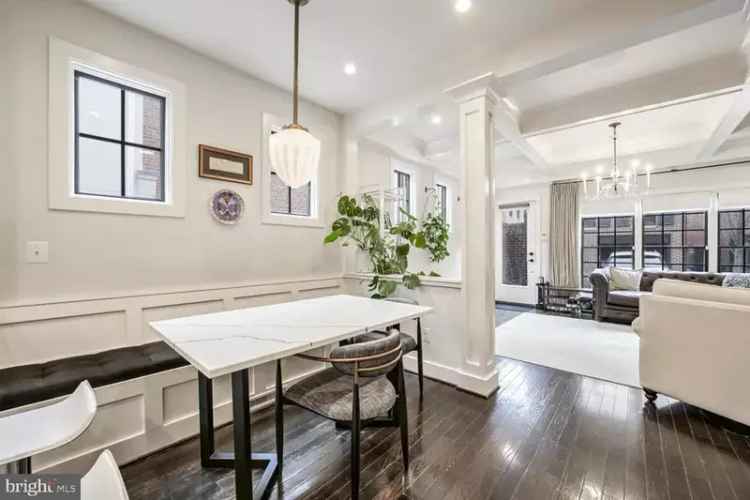 Buy House in Logan Circle with Rooftop Terrace and Modern Features