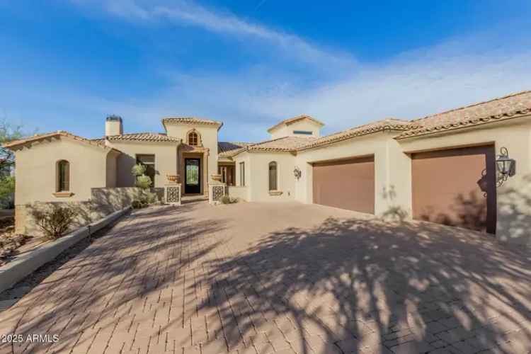 Luxury buy house in Las Sendas with gourmet kitchen and private theater