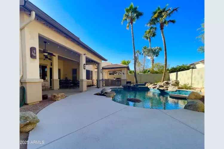 Buy House with Private Pool and Outdoor Oasis in Gated Community