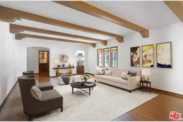 Buy beautiful Mediterranean property in Beverly Hills with 3 bedrooms