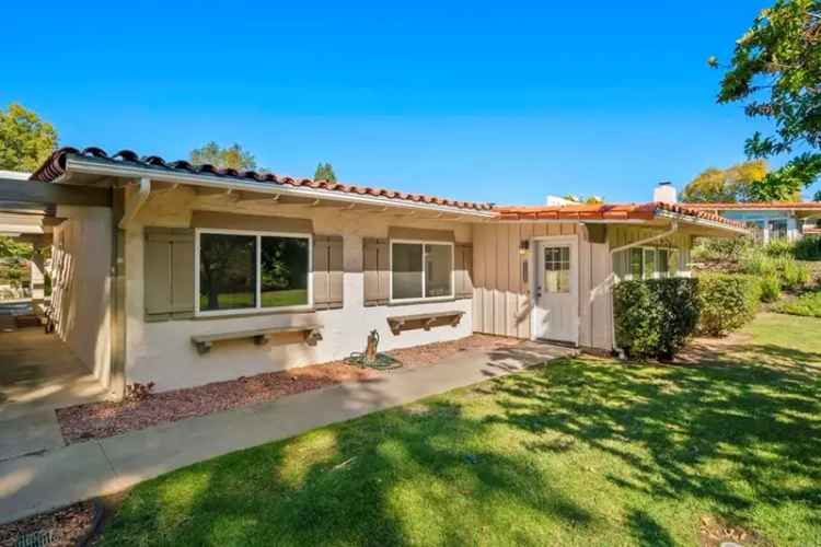 Buy Detached Condo in Rancho Bernardo 55 Plus with Bonus Room and Upgrades