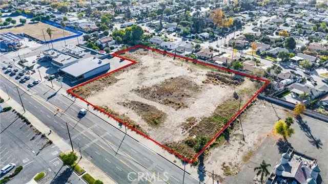 Land For Sale in 700, East Foothill Boulevard, Pomona, California