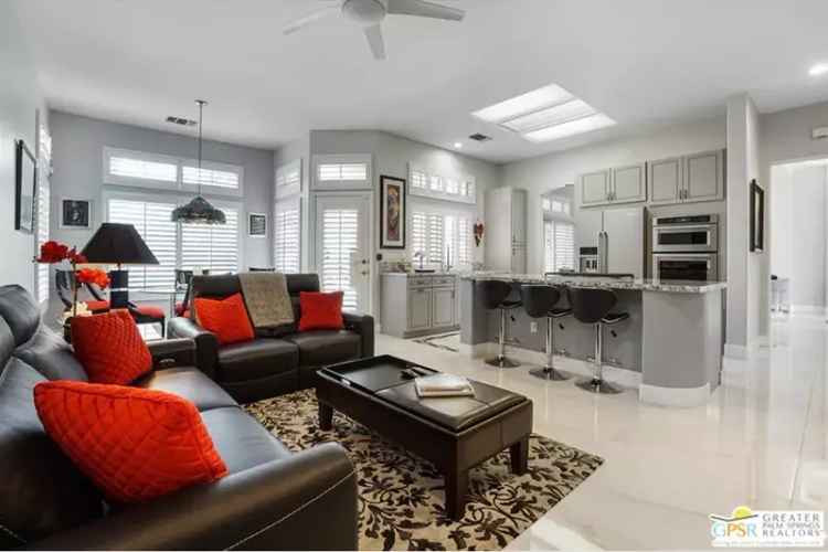 Rent a tastefully renovated house in a 55+ community with luxurious features