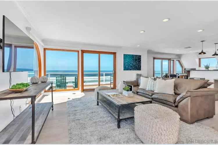 Rent Coastal Penthouse Condo in Mission Beach with Ocean Views