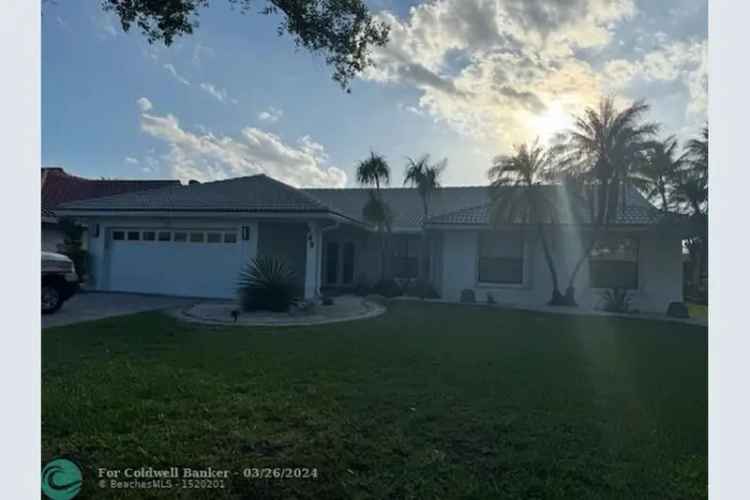 Rent spacious home in Coral Springs with pool and modern amenities