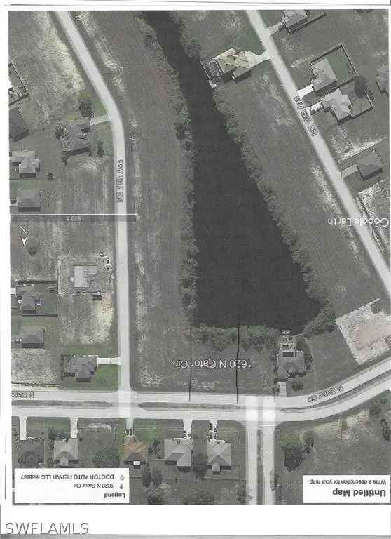 Land For Sale in 1620, North Gator Circle, Cape Coral, Florida