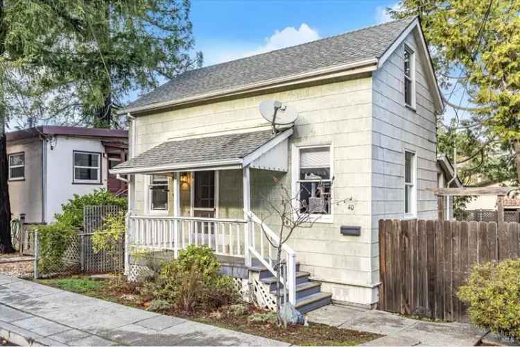 Buy charming starter home in Southern San Rafael with backyard and garage