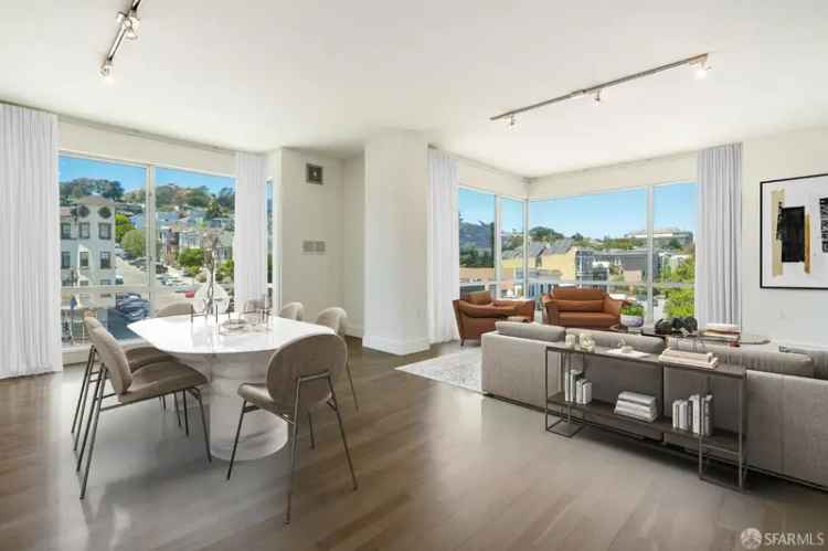 Buy 2BR 2BA Home in Eureka Valley with Modern Features and City Views