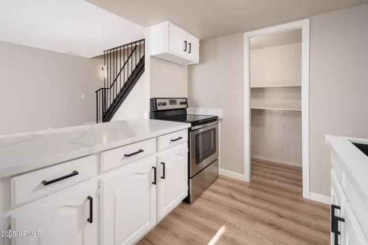 Rent modern townhome with upgrades in a pet-friendly community